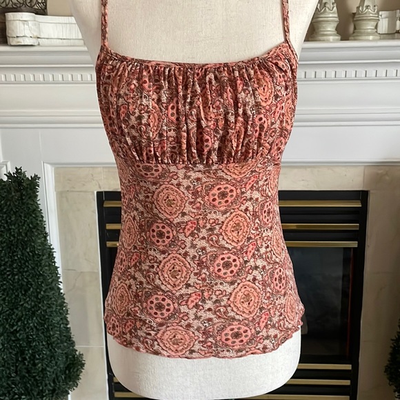 Tops - Camisole type top /pretty design and colors!